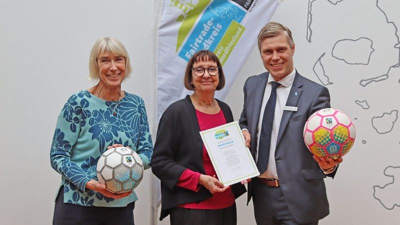 Nordfriesland bleibt Fairtrade-Landkreis