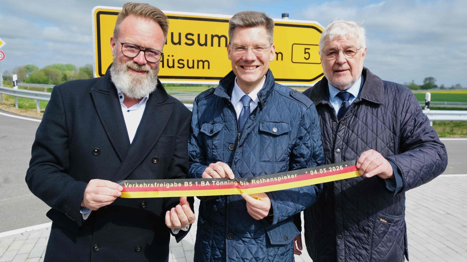 Freie Fahrt zwischen Tönning und Rothenspieker