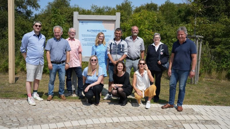 Alltagshelden-Ausstellung auf der Erlebnis-Promenade startet