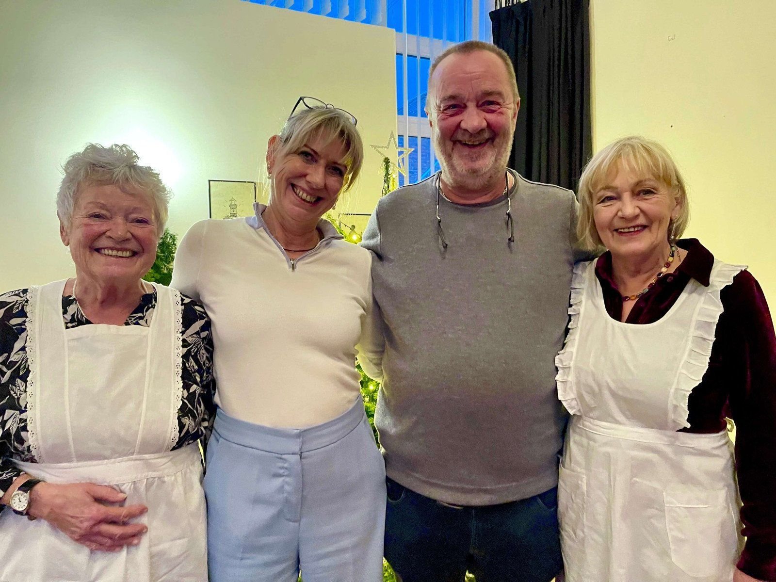 Das Organisatoren-Team (v.l.): Karin Schmidt, Meike Andresen, Thomas Andresen und Gisela Mischke.