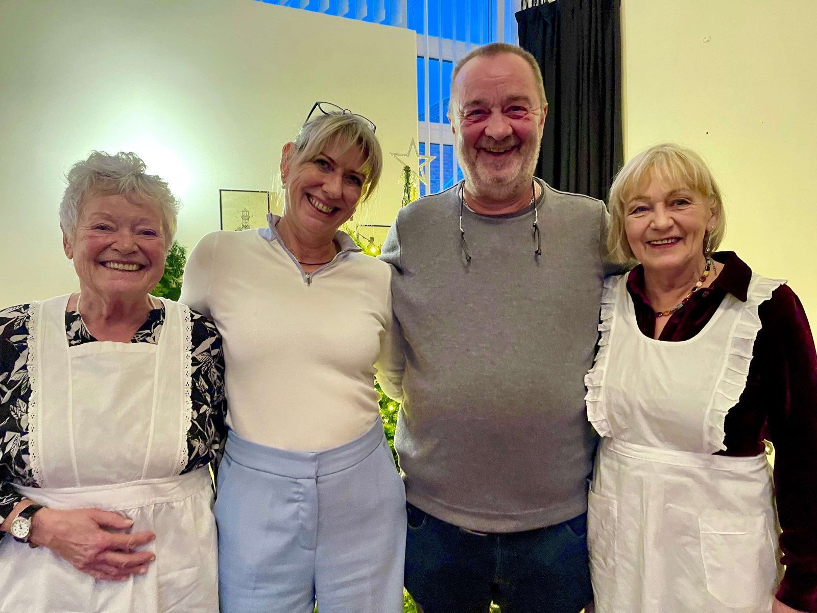 Das Organisatoren-Team (v.l.): Karin Schmidt, Meike Andresen, Thomas Andresen und Gisela Mischke.