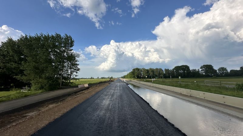 B5 zwischen Tönning und Rothenspieker gesperrt