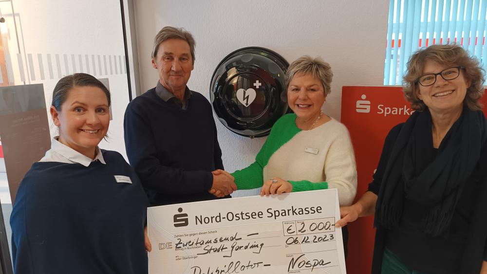 Lebensretter in der Gardinger Innenstadt