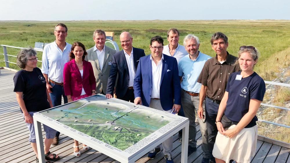 Eröffnung des neuen Naturerlebnisraums