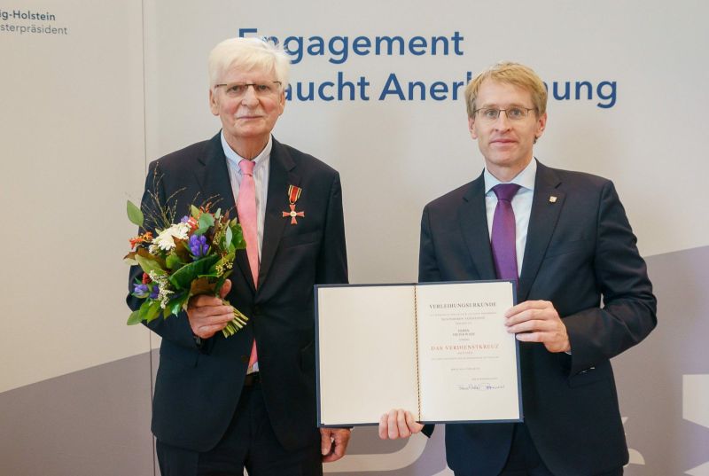Bundesverdienstkreuz für Dieter Wade