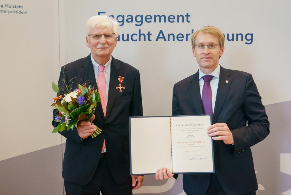 Bundesverdienstkreuz für Dieter Wade