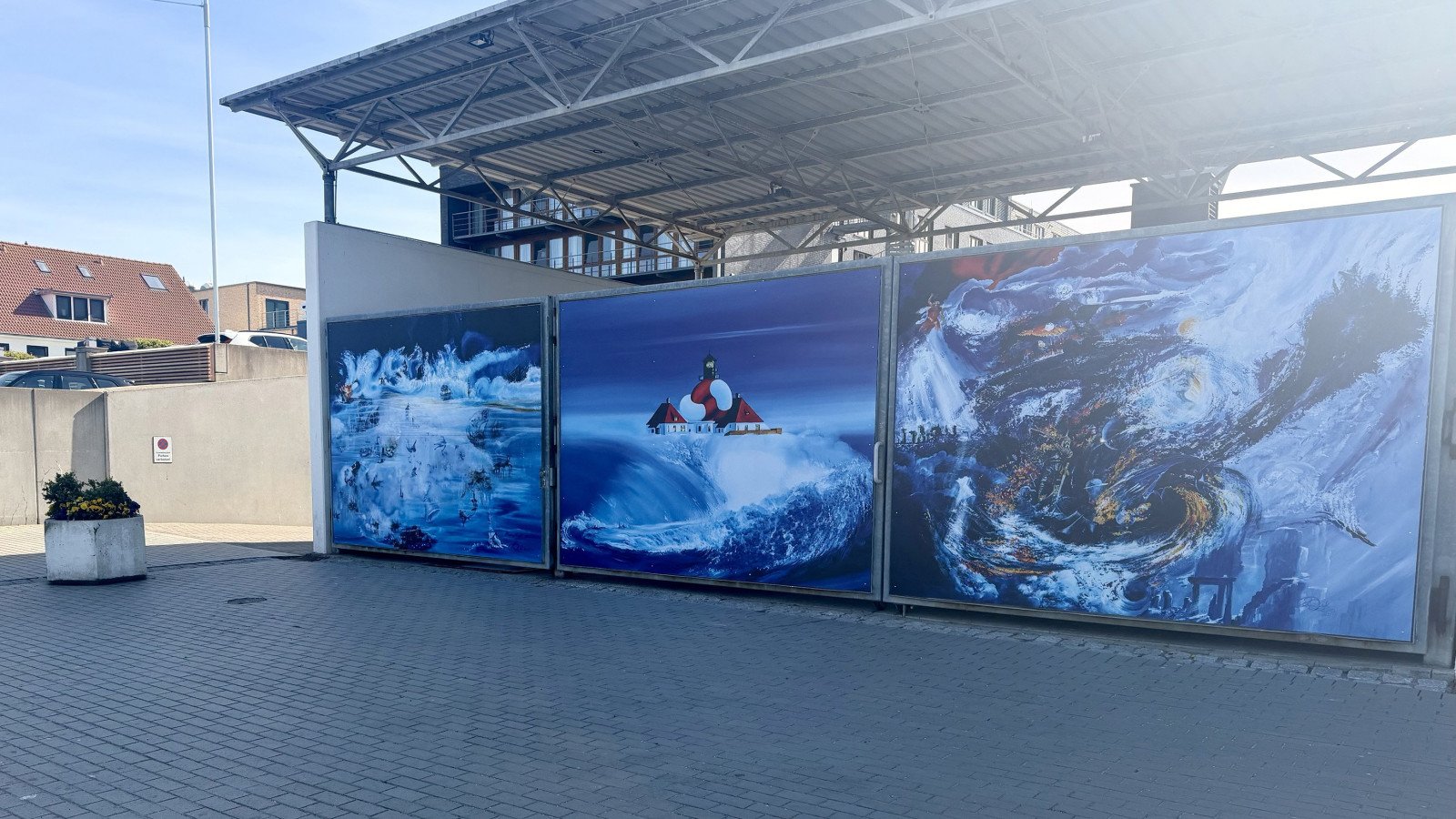 Neue Schiel-Motive an der Dünen-Therme