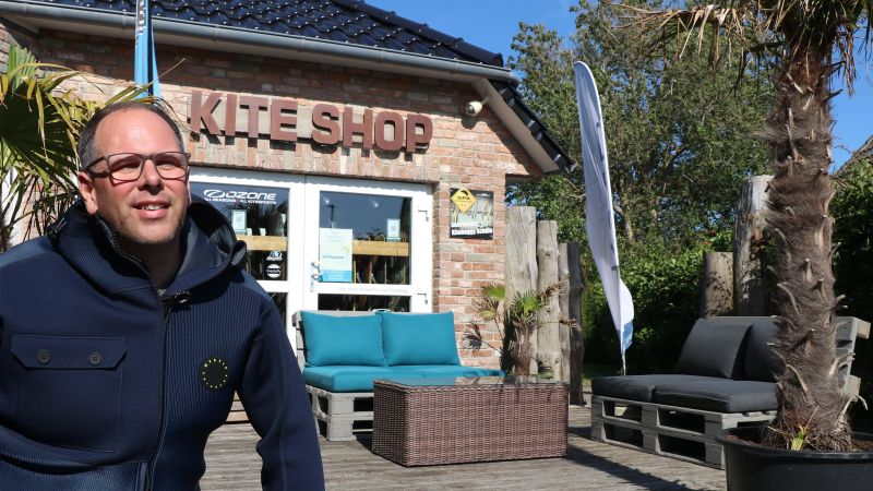 Kite-Power-Shop: Neueröffung in Kirchspiel Garding