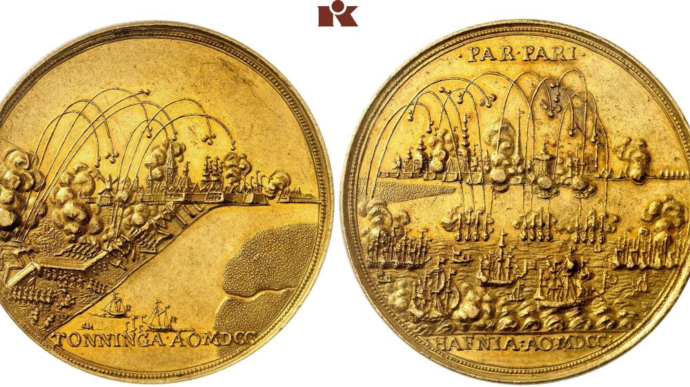 Seltene Goldmünze kommt unter den Hammer