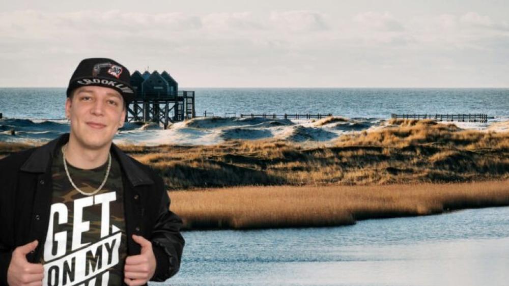 Montanablack radelt durch St. Peter-Ording