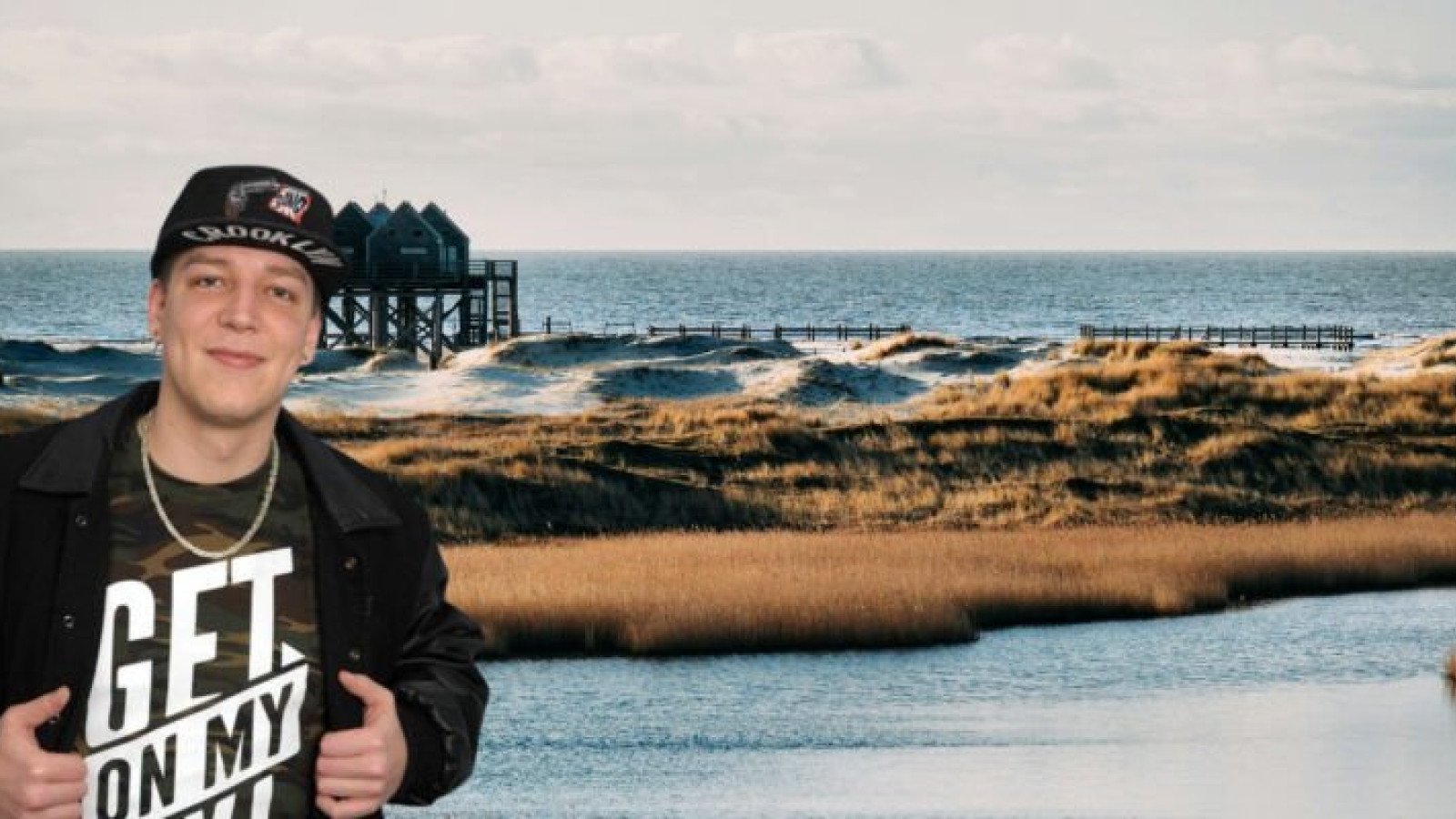 Montanablack radelt durch St. Peter-Ording