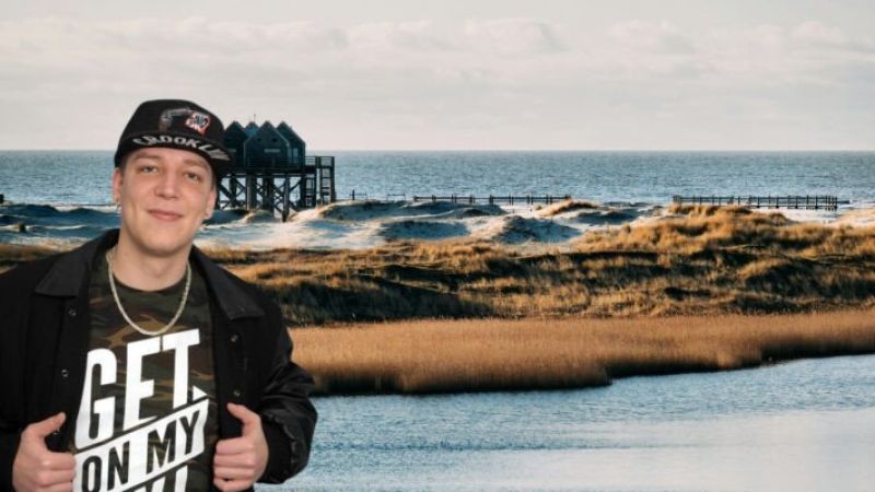 Montanablack radelt durch St. Peter-Ording