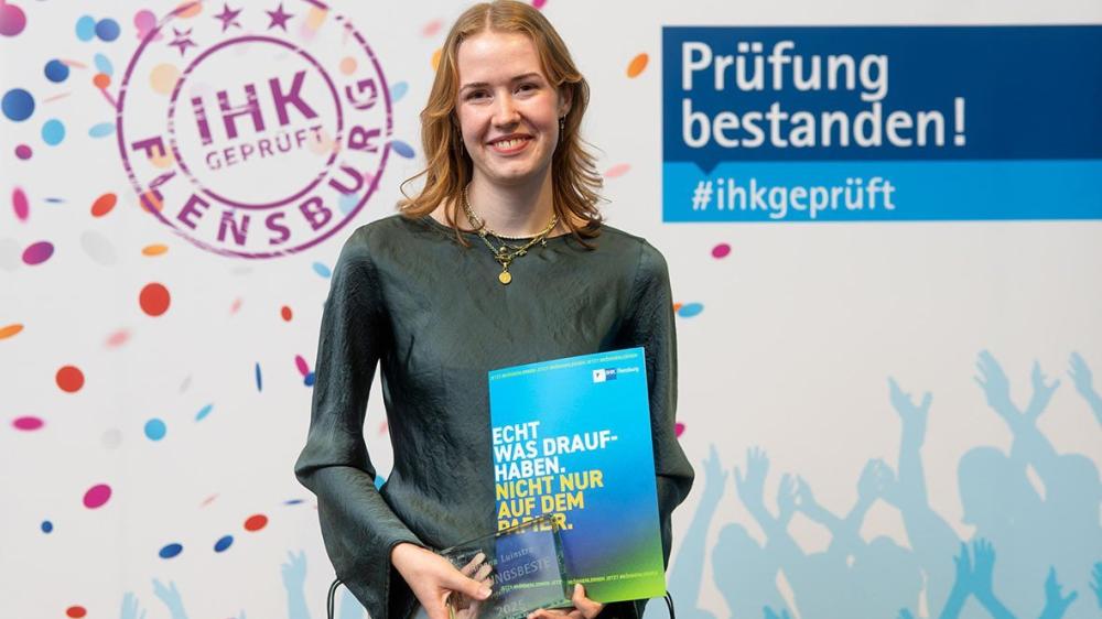 Ausgezeichnete Auszubildende