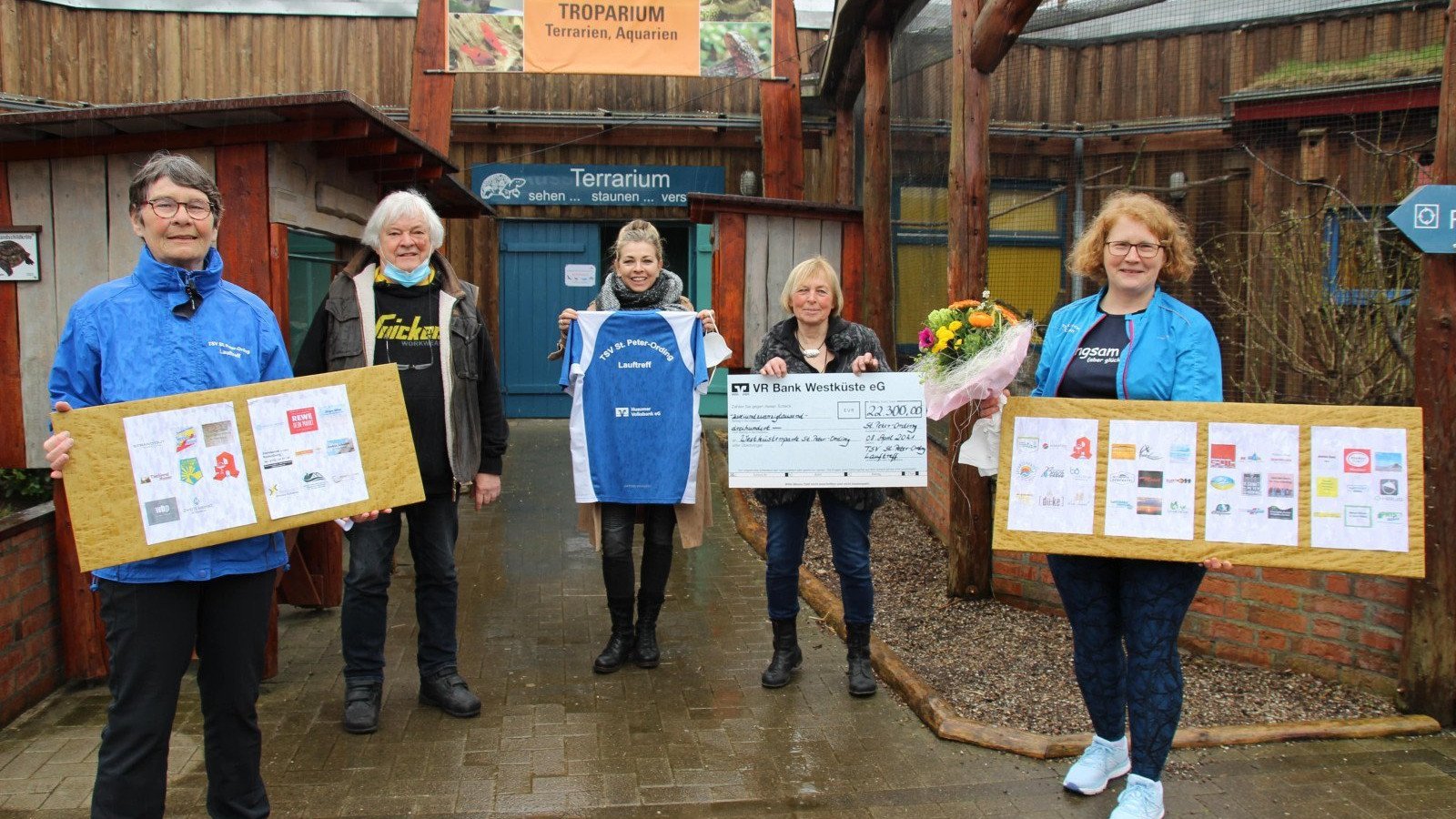 22.300 Euro für den Westküstenpark erlaufen