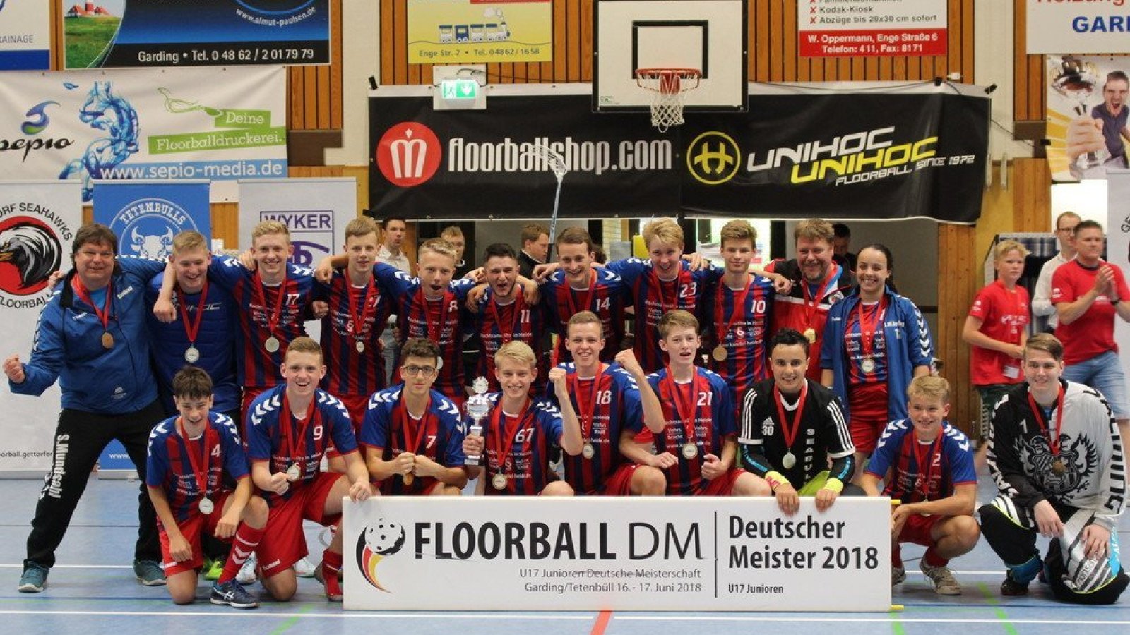 Seabulls gewinnen Deutsche Floorball-Meisterschaft