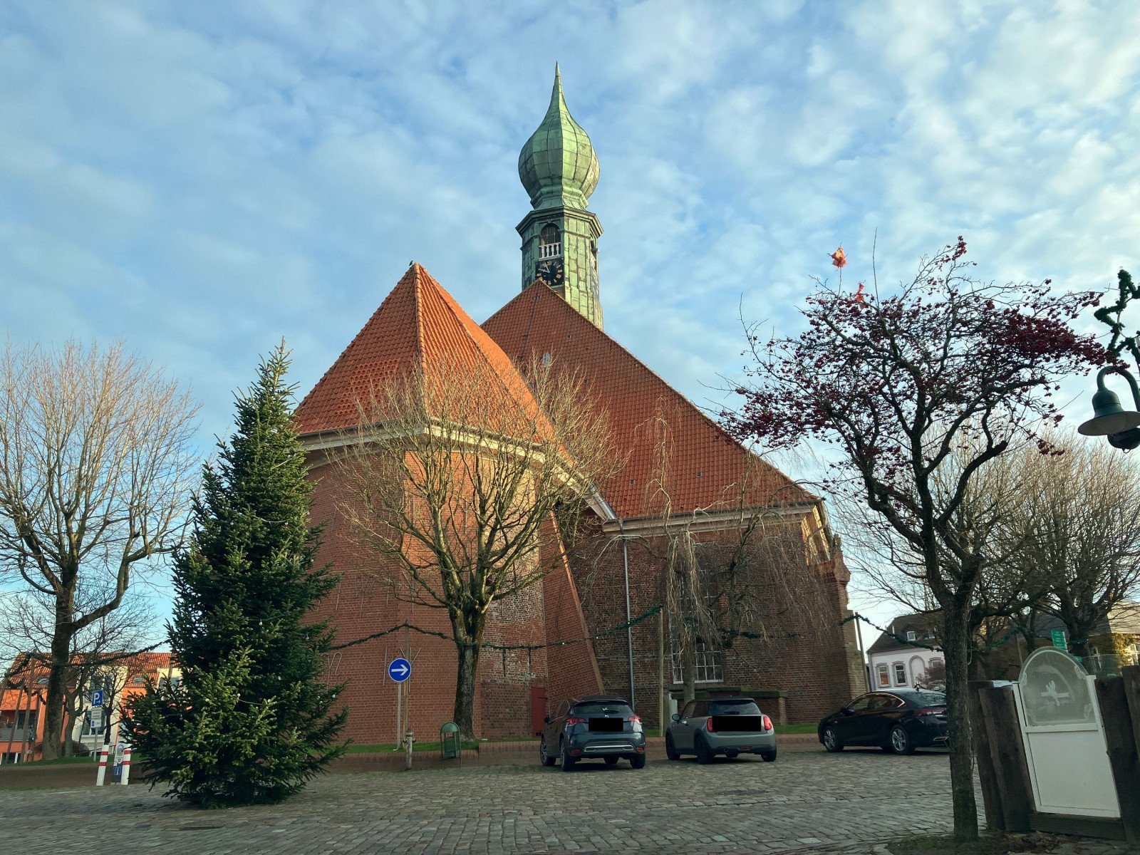 Die Bartholomäuskirche in Wesselburen.
