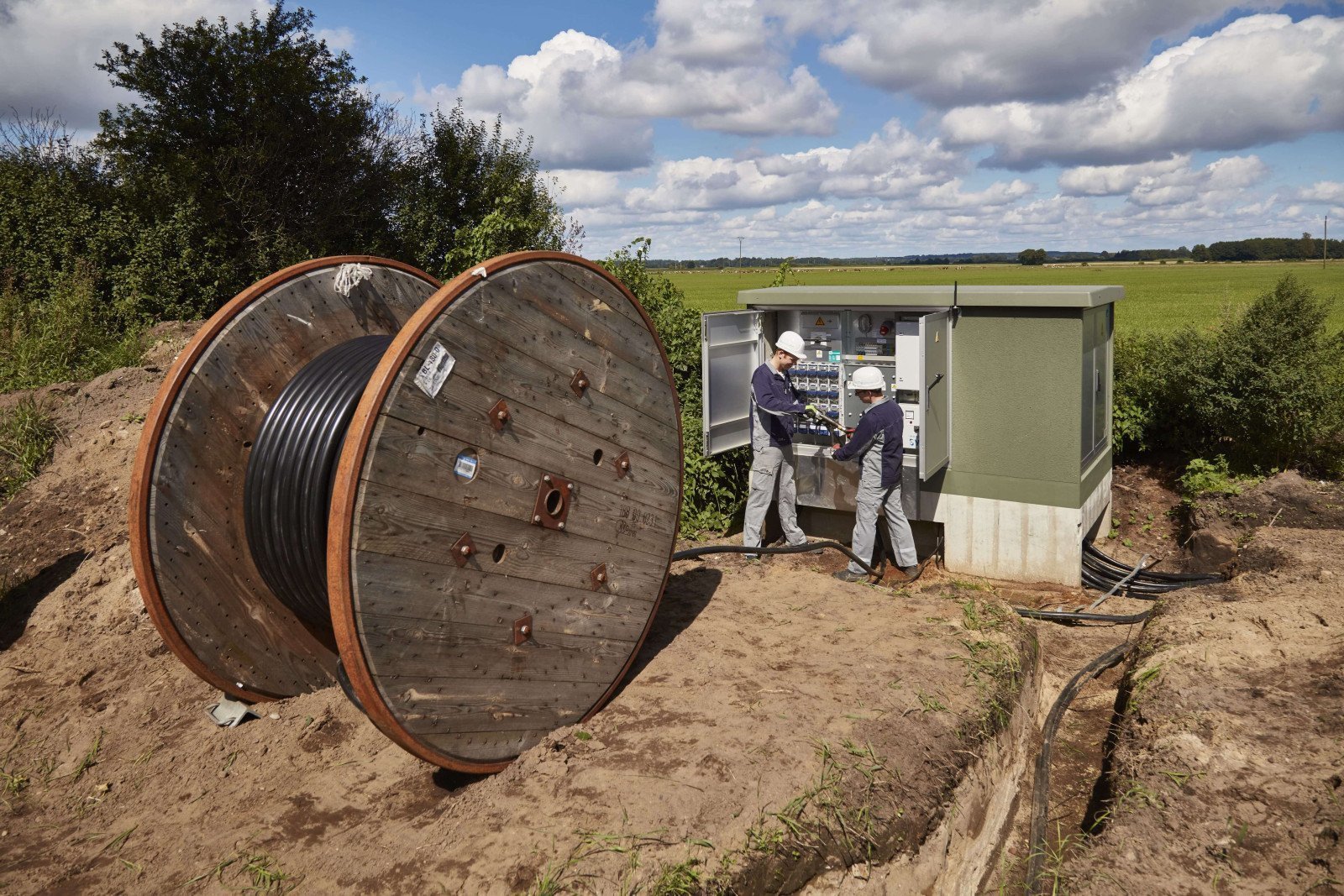 Ortsnetzstation, Trafo, Transformator