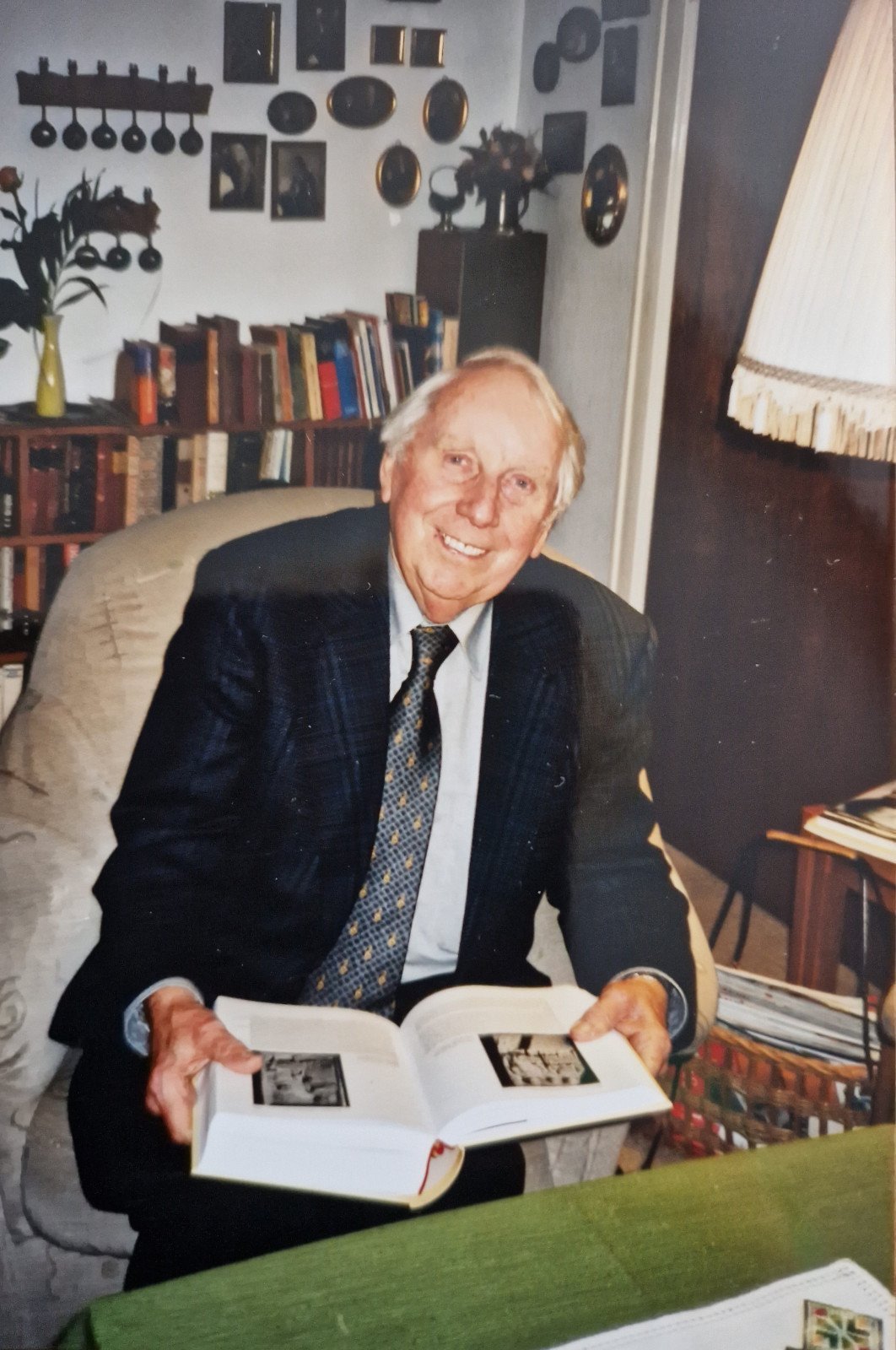 Wilhelm Albrecht Boysen führte die Druckerei Boysen von 1965 bis 1992.