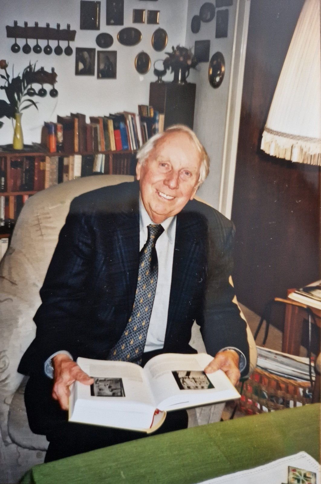 Wilhelm Albrecht Boysen führte die Druckerei Boysen von 1965 bis 1992.