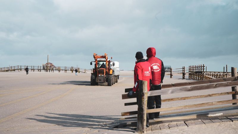 Saisoneröffnung in St. Peter-Ording: 1.250 Strandkörbe