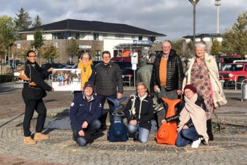 Mitglieder der Initiative "Wir Sind St. Peter-Ording", Veranstalter des Wintervergnügens und der Eisbahn in SPO