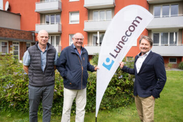 Wobau und Luenecom Glasfaser Ausbau startet Credit Luenecom Theresa Gessert 2